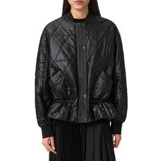 AllSaints Women Outerwear AllSaints Alii Quilted Bomber Jacket - Black