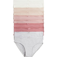 134/140 Trosor Barnkläder H&M Flicka Vit 10-pack trosa briefs bomull 134/140 8-10Y