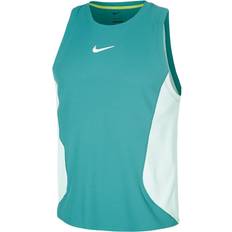 Men - Tennis Tank Tops Nike Court Dri-Fit Advantage Slam Tank Top Men Petrol