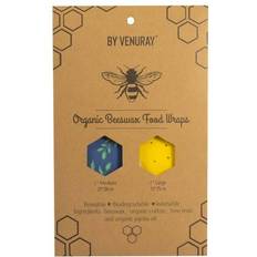 Venuray Beeswax Blommor & Citron Bivoksdug 2stk