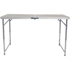HI-GEAR Double Picnic Table - Silver
