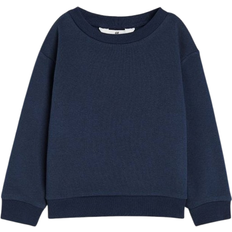 Solid Colours Sweatshirts Children's Clothing H&M Sweatshirt - Dark Blue (1173513006)