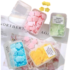 Disposable Portable Soap Leaves, Mini Carried, Mini Petal Hand Wash Soap Leaves