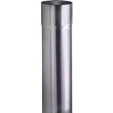 VMZinc Sølv nedløbsrør 3 meter (0,7 mm) Ø76 mm