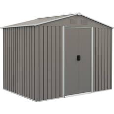 OutSunny 845-429V00GY 8x6ft with Sliding Doors