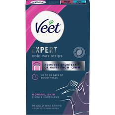 Veet Expert Vaxremsor Normal hud bikini & armhåla 16 st 16-pack