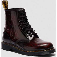 Dr Martens 1460 Boots Dr. Martens Inferno Lace-Up Leather Boots - Red