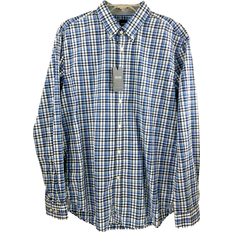 HUGO BOSS Shirts HUGO BOSS Men's Checked Slim-fit Shirt - Oxford Cotton Blue