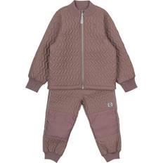 Mikk-Line Unisex Quilted Termosæt - Twilight Mauve