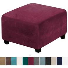 Shein Footstool Velvet Stretch Sofa Storage Loose Covers