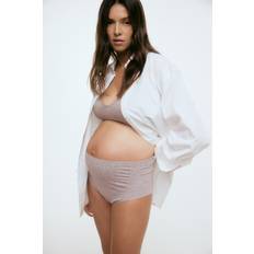 H&M Dusty Rose Mama 2-Pack Seamless Cotton Blend Briefs Size S
