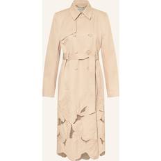 Phase Eight Trenchcoats Phase Eight Elm Cotton Blend Cutwork Trench Coat - Stone