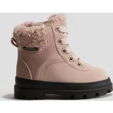 Babies Boots H&M Baby Waterproof Lace-Up Boots - Light Pink