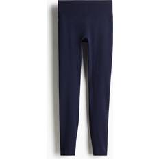 Blue Tights & Stay-Ups H&M Sports Leggings with SoftMove - Navy Blue