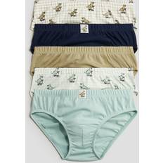 H&M Turkos Dinosaurier 5-Pack Kalsonger Bomull - Turkos