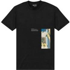 Adult T-shirts Unisex Adult Hokusai Katsushika T-Shirt - Black