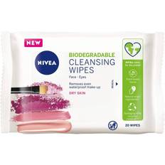 Wipes Face Cleansers Nivea iodegradable Face Cleansing Wipes Dry Skin 20-pack