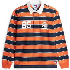 Tommy Hilfiger Stribede Polotrøjer Tommy Hilfiger Bluser T-Shirts - Navy/Orange/Hvid