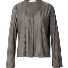 Samsøe Samsøe Blusar Samsøe Samsøe Pleated Shirt Blouse Långärmade Blusar - Beluga