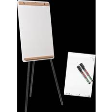 FSC (The Forest Stewardship Council) Presentation Boards Legamaster Steel Enamelled Tripod White
