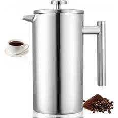 French Press Kaffemaskine 1.5L Rustfrit Stål