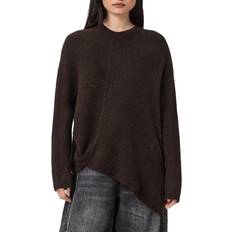 AllSaints Jumpers AllSaints Lock Crewneck Top - Oxblood Red