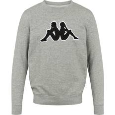 Kappa Tröjor Kappa Airvit Sweatshirt - Grau/Schwarz/Weiß