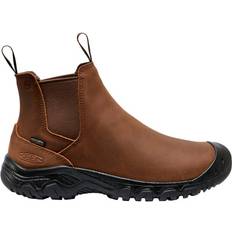 Herre - Slip-on Snørestøvler Keen Anchorage Boot IV WP Fritidsstøvler Herrer - Brun