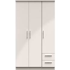 Furniture Ready Assembled 2 U Windsor Tall Triple Plain Drawer Wardrobe