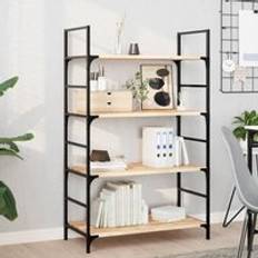 Furniture Berkfield Home Floating 100x40x2 cm Untreated Wood Acacia Wall Shelf