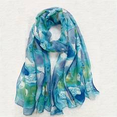 Batik Accessoarer Temu Casual Tie Dye Scarf Thin Breathable Friendly Shawl