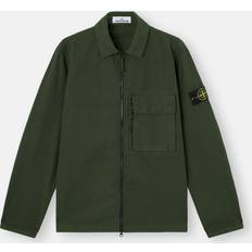 Cotton Overshirt I Army - Grøn