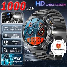Men watch Temu New Led Men' Watch Wireless Calling