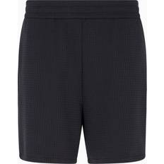 Men Shorts Emporio Armani Lyocell-Blend Jacquard Jersey Bermuda Shorts