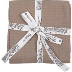 Grøn Stofbleer Müsli Walnut Solid Babysvøb 120x120