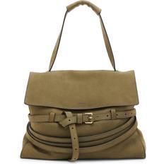 Moschino Uld Skind Shopper Taske - Grøn
