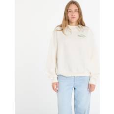 New Balance Tröjor New Balance Linear Heritage Fleece Sweatshirt - Vit