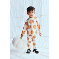 104 Övriga sets Barnkläder H&M Baby 2-Delat Bomullsset Med Tryck - Ljusbeige/Pumpor
