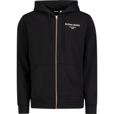Björn Borg Sort Overtøj Björn Borg Essential 1 Zip Hoodie - Sort