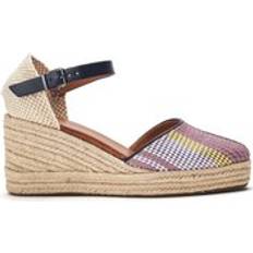 Espadrilles Moda In Pelle Textile Espadrille Shoes - Navy