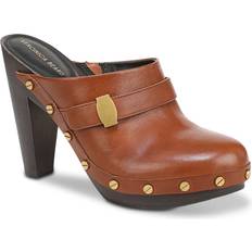 Leather - Women Clogs Veronica Beard Giana Platform Clog Hazelwood
