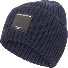 Björn Borg Blåa Accessoarer Björn Borg Centre Knit Beanie Mössa Unisex - Svart