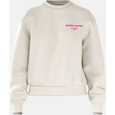 Björn Borg Dam Tröjor Björn Borg Essential 1 Sweatshirt - Vit