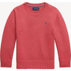 Polo Ralph Lauren Striktrøjer Børnetøj Polo Ralph Lauren Bluse Strik Nantucket Red C7532 - Rød