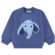 Molo 3-6M Overdele Molo Elephant Disc Sweatshirt - 80