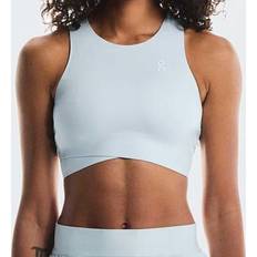 Blue - Yoga Tank Tops On Court Crop Tank Top Women - Blue Grey
