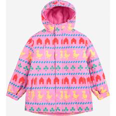 Bobo Choses Ytterkläder Bobo Choses Farm All Over Anorak För Skidor - Fuchsia