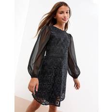 Lipsy Black Lace Occasion Dress