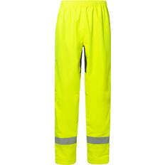 Men - Yellow Rain Trousers Vaude Luminum Rain Pants - Yellow Green