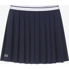 Skirts on sale Lacoste Girls Navy Blue Pleated Skirt With Shorts - Navy Blue